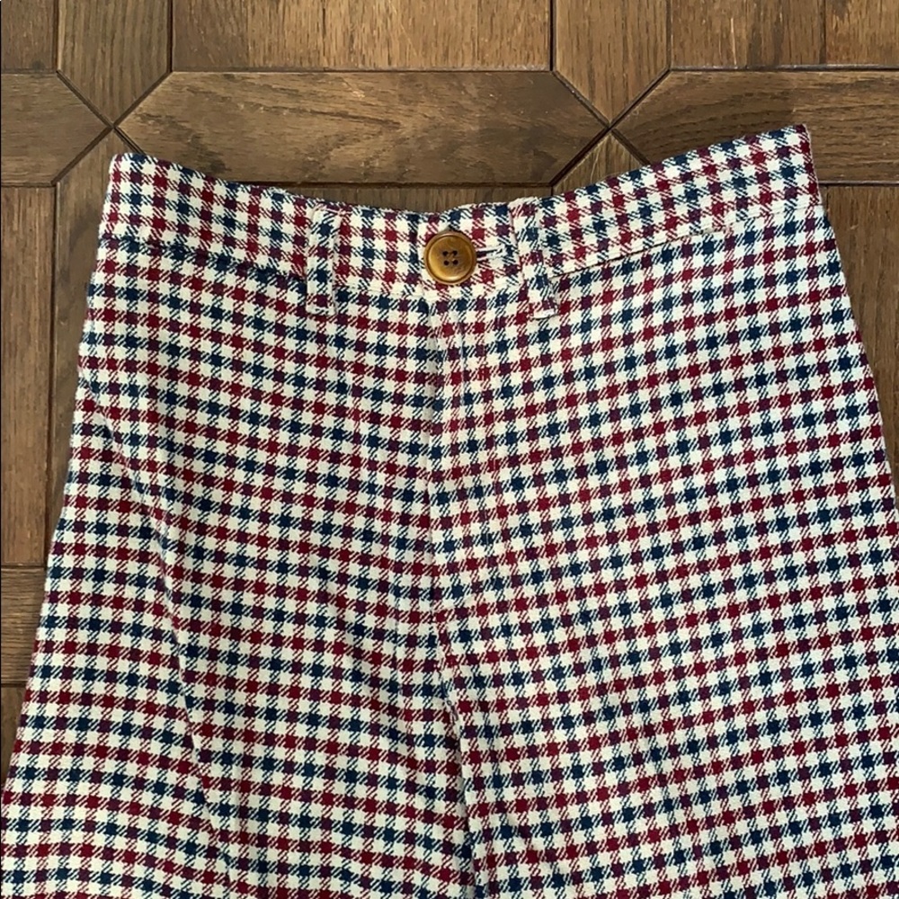 Sea NY Petra cuffed check pants